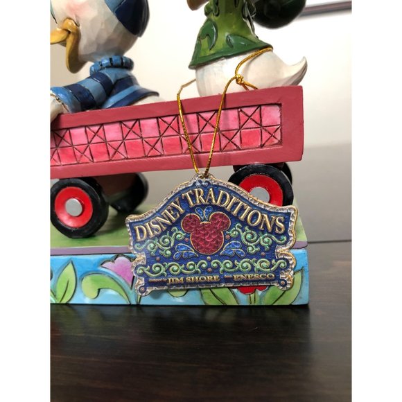 Disney Jim Shore Here Comes Trouble Figurine Huey Dewey & Louie Retired 4054283 - Picture 5 of 9